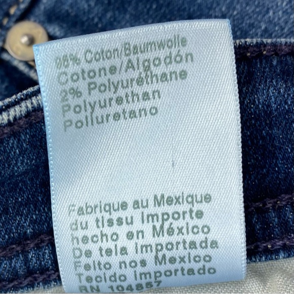 AG Denim Everett Men's Jeans Size 34 x 33 Blue Denim Slim Straight Stretch NEW - Picture 11 of 14